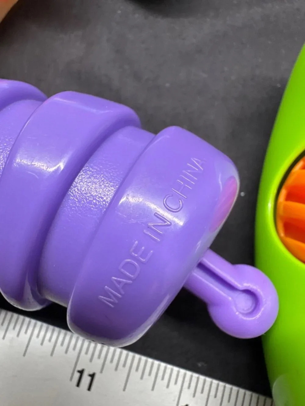 Fisher-Price 2011 Baby Click Clack Caterpillar Colorful Rattle Toy For Sensory P